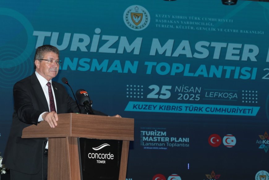 2025-2034 KKTC Turizm Master Planı kamuoyuna tanıtıldı