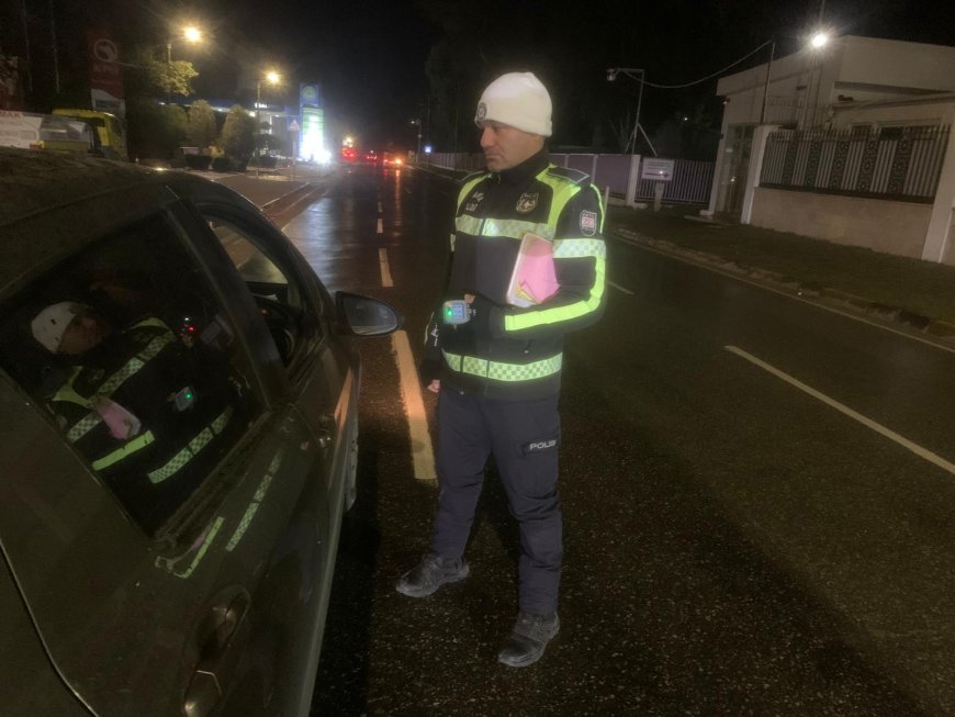 Trafik denetimlerinde 290 sürücü rapor edildi, 2'si tutuklandı...32 araca trafikten men