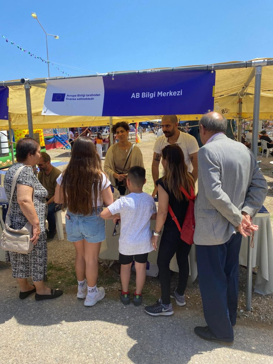 AB Yardım Programı, 13. Mormenekşe Enginar Festivali’nde tanıtıldı