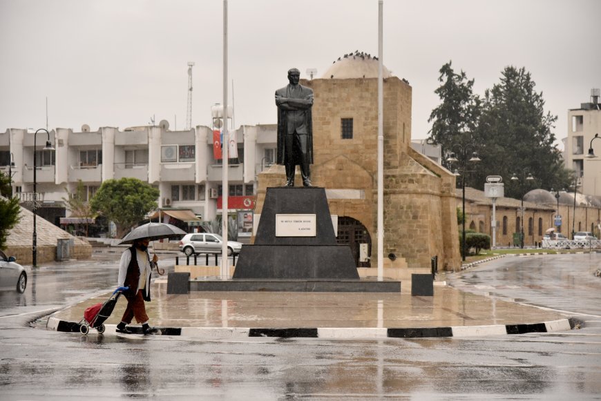 Yarından itibaren cumartesi gününe kadar yağmur bekleniyor…