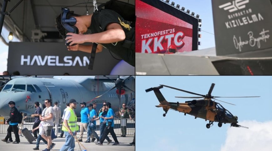 TMT'nin sergi alanı, TEKNOFEST KKTC'de ziyaretçileri tarihle buluşturuyor
