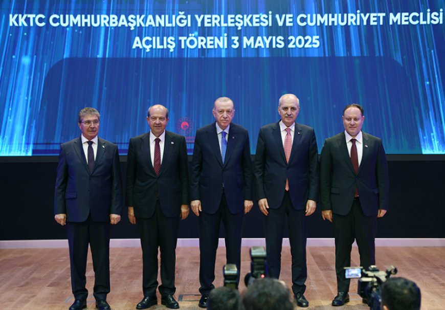 Üstel: “Yeni Meclis ve Cumhurbaşkanlığı binaları halkımızın, devletimizin ve egemenliğimizin mührüdür”