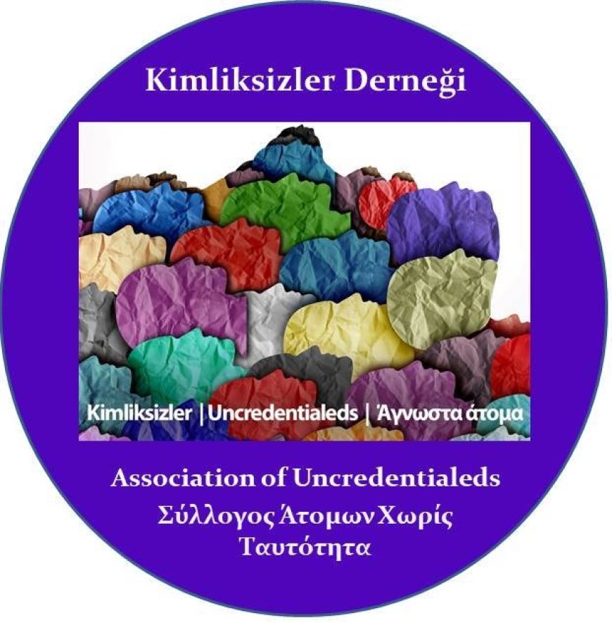 Kimliksizler Derneği’nin web sayfası yayında