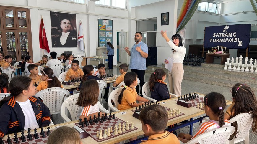 Kurtuluş İlkokulu’nda 3. Geleneksel Satranç Turnuvası Düzenlendi