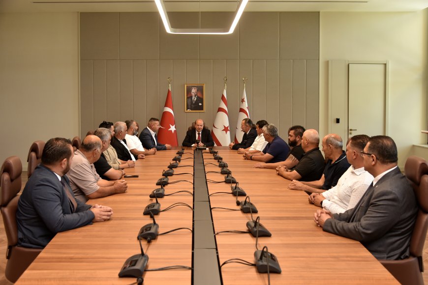 Cumhurbaşkanı Tatar: “Hiçbir zaman üretimin yerini ithalat alamaz”