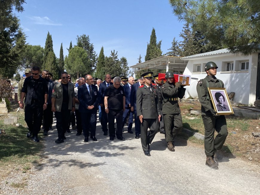 Şehit Ayşe Ramadan askeri törenle defnedildi