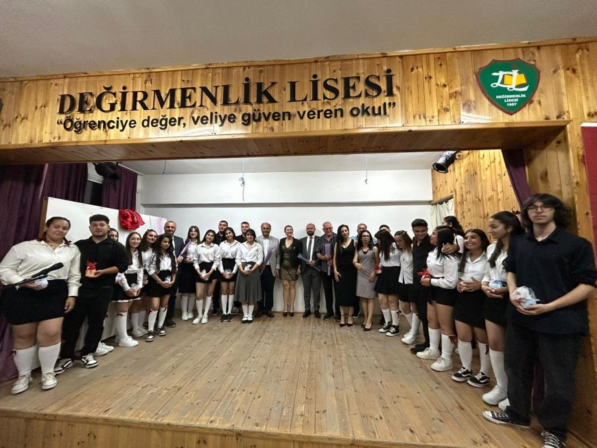 Değirmenlik Lisesi’nden yıl sonu etkinliği…