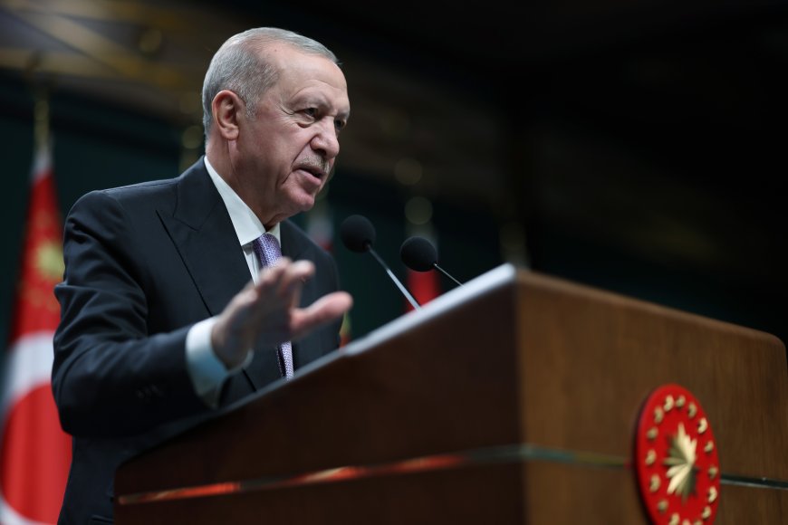 Erdoğan: “Anavatan ve garantör olarak Kıbrıs Türk halkına ve KKTC'ye olan sarsılmaz desteğimizi tekrar teyit ettik”