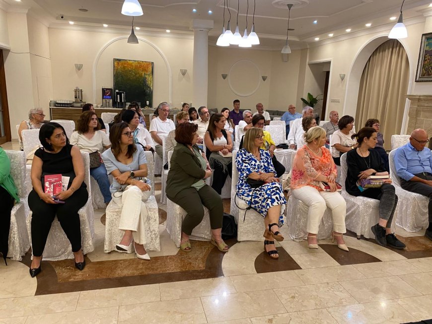 Başaran Düzgün’ün Pembe Boyalı Oda romanının tanıtımı Girne’de yapıldı