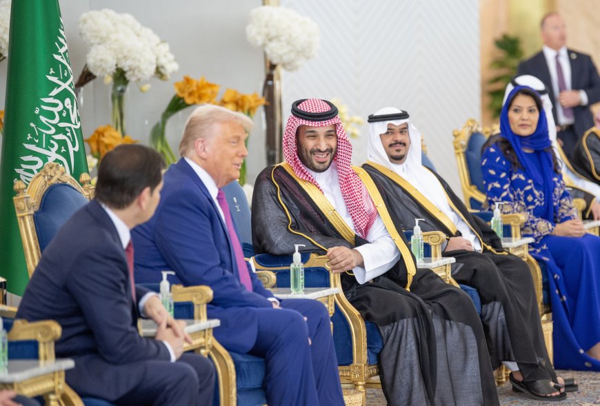 Suudi Arabistan-ABD Yatırım Forumu, Trump'ın ziyaretiyle Riyad'da başladı
