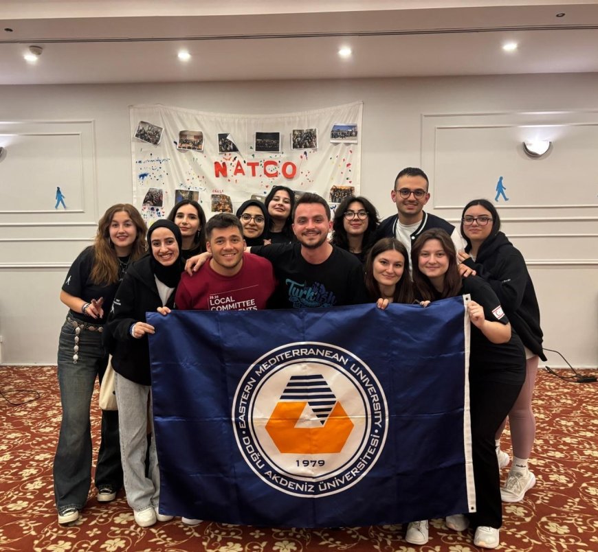 AIESEC Doğu Akdeniz NATCO’25 Konferansı’nda yer aldı