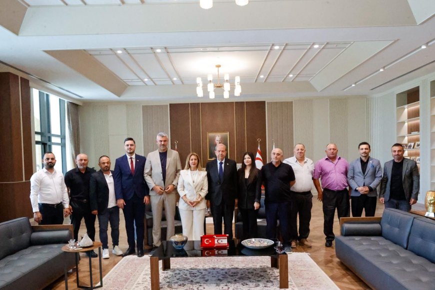 Cumhurbaşkanı Tatar, Karadeniz Kültür Derneği'ni kabul etti