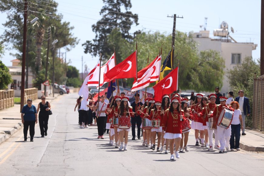 İskele’de “Atamıza Saygı ve Bağlılık Yürüyüşü” düzenlendi