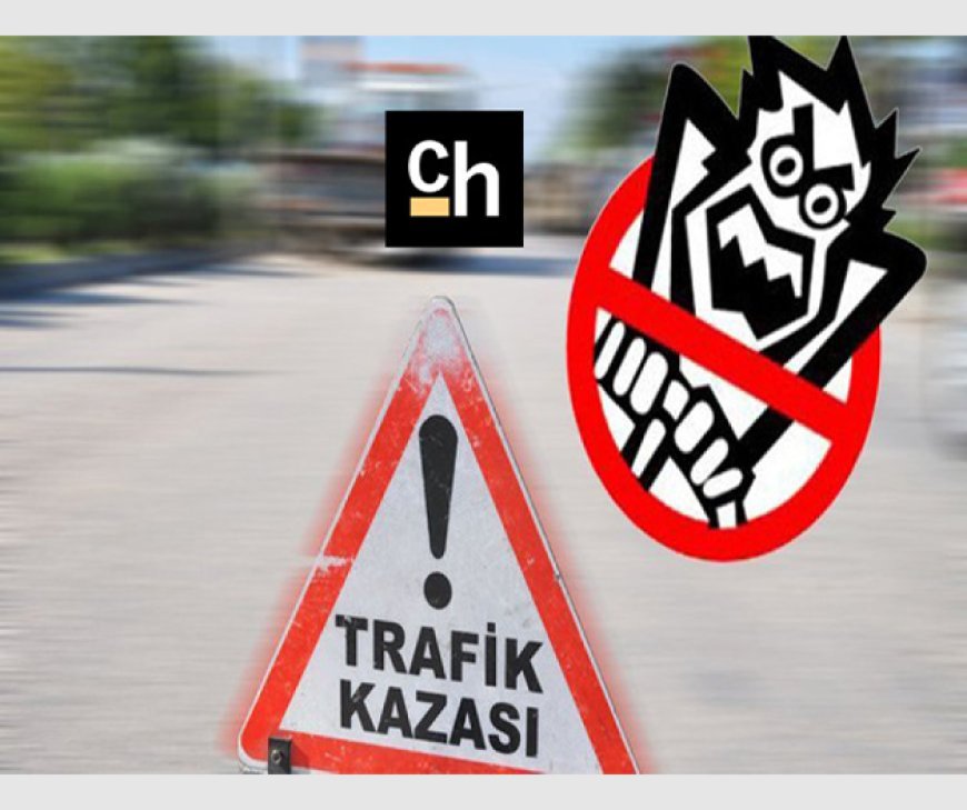 Girne ve Lefke'de alkollü sürücüler kaza yaptı