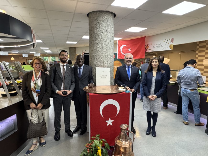 Cenevre’de Türk mutfağı tanıtıldı...Etkinliğe, KKTC Cenevre Temsilcisi Köprülü de katıldı