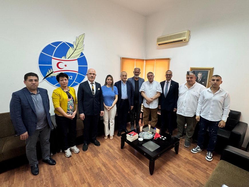 BAKTAD, Dış Basın Birliği’ni ziyaret etti