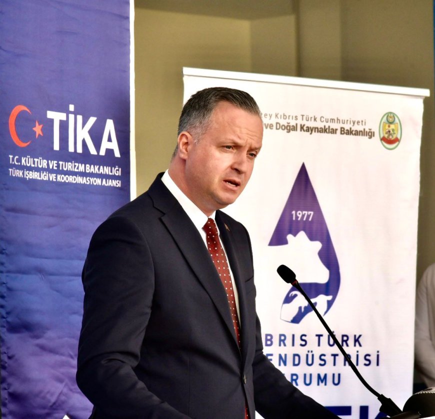 TİKA’dan Çiftçilere Destek! Vadili Süt Merkezi Açıldı
