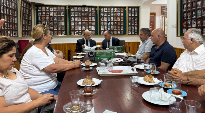 TC Lefkoşa Büyükelçisi Ali Murat Başçeri, Şehit Aileleri ve Malül Gaziler Derneği’ni ziyaret etti