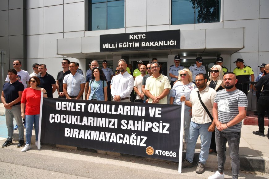 “Devlet okullarını ve çocuklarımızı sahipsiz bırakmayacağız”