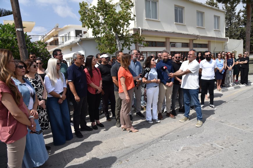 Disiplin Tüzüğü’ne karşı İskele'de üç okulda grev yapıldı