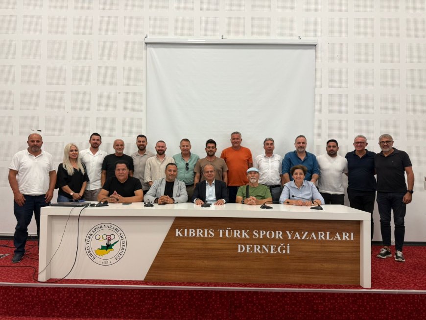 CTP Spor Komitesi, Kıbrıs Türk Spor Yazarları Derneği’ni ziyaret etti