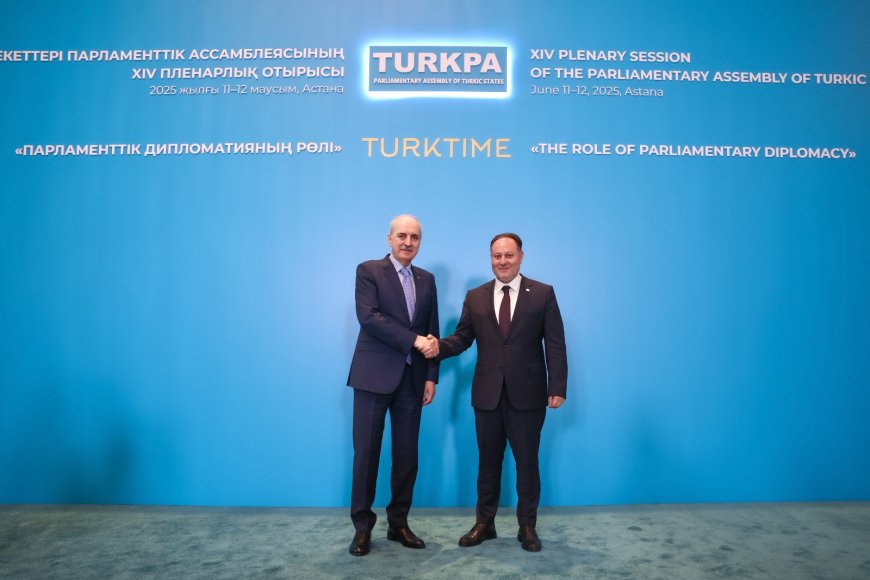 Öztürkler, TBMM Başkanı Kurtulmuş ile görüştü