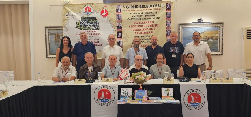 14. Uluslararası Zeytin Karikatürleri Yarışması basın toplantısı yapıldı