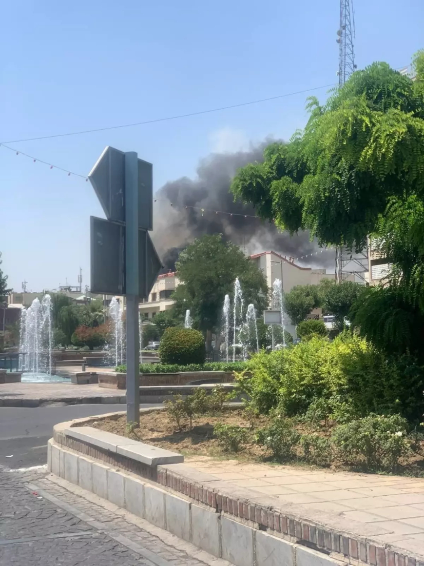 Tahran'da patlama sesleri