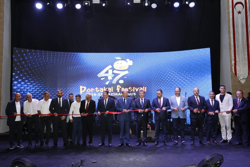 Güzelyurt Portakal Festivali dün akşam başladı
