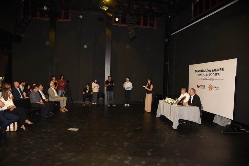 Lefkoşa'da yenilenen Bandabuliya Sahnesi açıldı