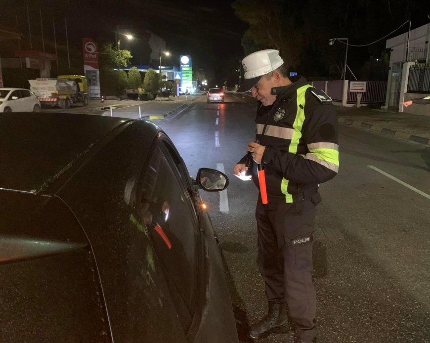 Gazimağusa, Girne ve Güzelyurt’ta asayiş ve trafik denetimleri yapıldı
