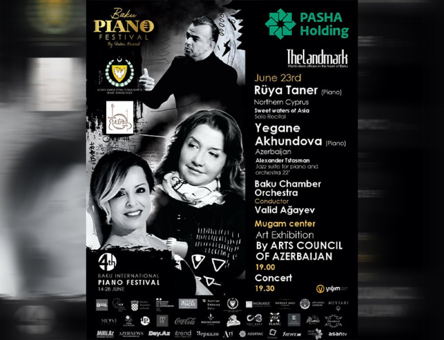 Konser Piyanisti Rüya Taner, Bakü ve Anamur’da sanatseverlerle buluşuyor
