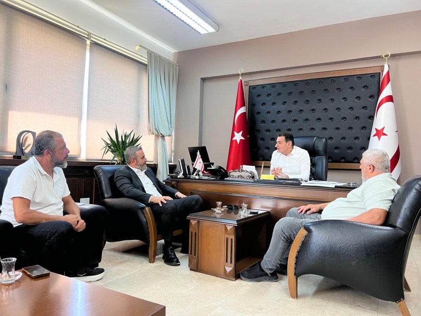 İçişleri Bakanı Oğuz, Avcılık Federasyonu’nu kabul etti